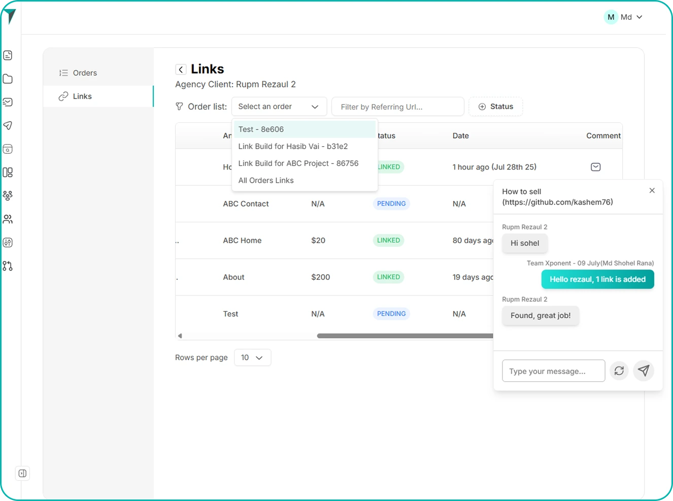 Give Each Client Their Own Dashboard