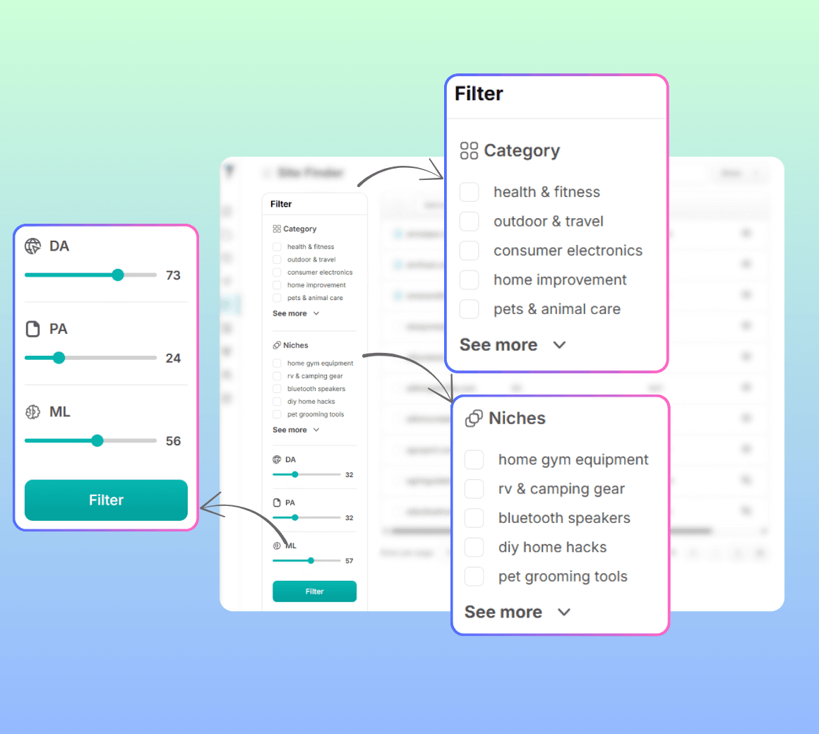 Filter and shortlist — without a spreadsheet.