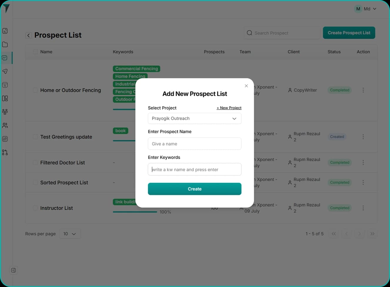 Find Sites Once. Reuse Them Across Every Client.